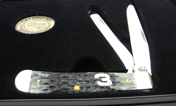 Dale Earnhardt 3 NASCAR Knife Case XX USA Shield Trapper 6254 Special Edition