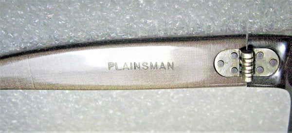 Ray-Ban USA Nr.Mint Vintage 60s B&L Rare Plainsman Wayfarer SpaceGray Sunglasses - Vintage Sunglasses