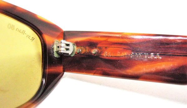 Ray-Ban NOS USA Vintage B&L RB-50 General Caballero-Dekko ZZ Top New Sunglasses