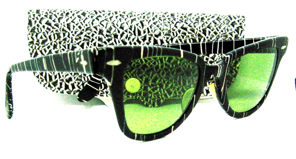 Vintage Ray-Ban USA Mint 1950/60 B&L SPLASH  RB-3 Rim-Wayfarer Sunglasses & Case