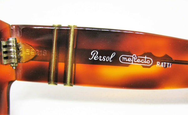 Persol Ratti Meflecto NOS Vintage 69218 Rare Miami Vice Don J.1980s Sunglasses - Vintage Sunglasses