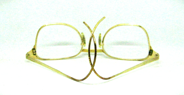 Ray-Ban USA Vintage 50s B&L Signet 12kGF Classic Metals Sunglasses Frame & Case