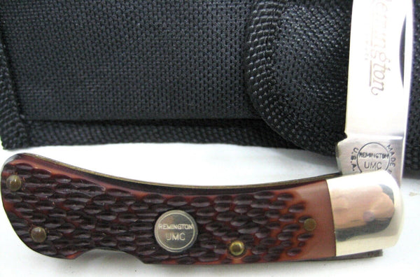 Remington UMC USA R5 Delrin Gentleman Lockback NOS Knife - New In Box