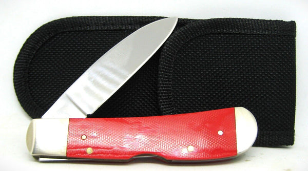 New CASE XX Bose Red 2021 G-10 Smooth Tribal Lock - New In Box