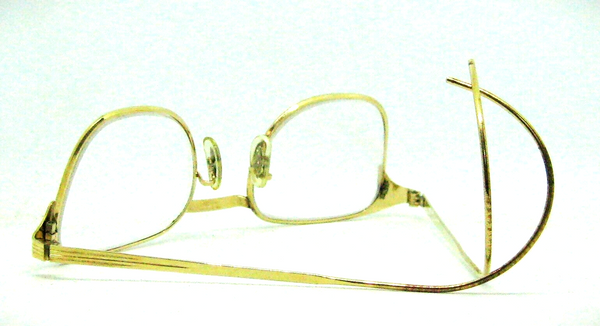 Ray-Ban USA Vintage 50s B&L Signet 12kGF Classic Metals Sunglasses Frame & Case