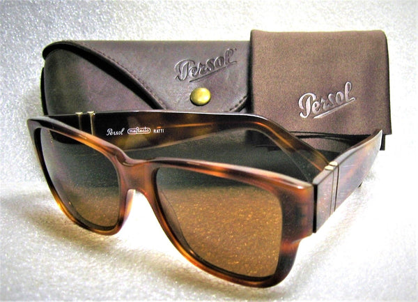 Persol Ratti Meflecto NOS Vintage 69218 Rare Miami Vice Don Johnson Sunglasses - Vintage Sunglasses