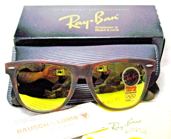 **SOLD**Ray-Ban USA Vintage *NOS B&L Wayfarer II Rare W1681 B-23 Chromax *NEW Sunglasses - Vintage Sunglasses