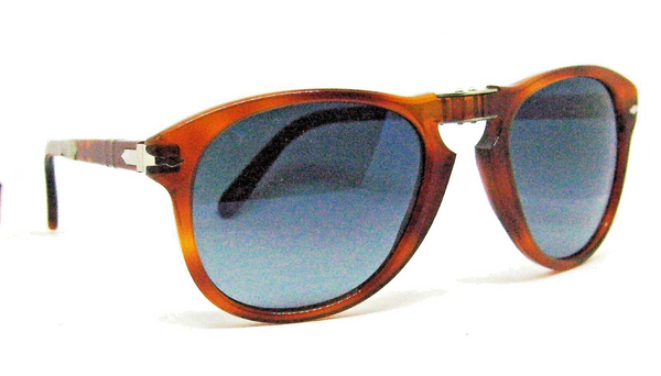Persol NOS Steve McQueen Vintage 714SM Polarized Havana New In Box Sunglasses