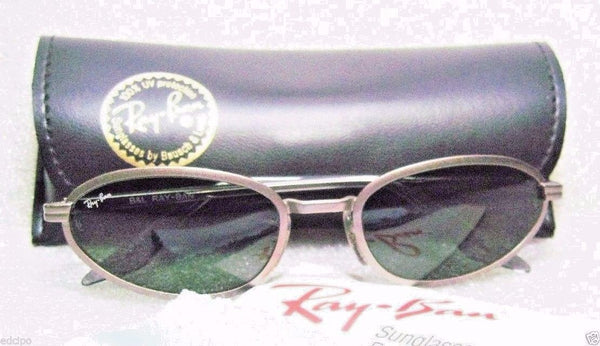 Ray-Ban USA *NOS Vintage B&L "Sidestreet" W2852 Gloss Pewter G-15 NEW Sunglasses - Vintage Sunglasses