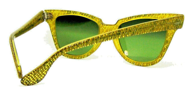 Vintage Ray-Ban USA NOS 1940/50 B&L Rare TGM RB-3 Rim-Wayfarer Sunglasses & Case