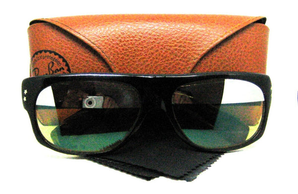 FAOSA Kontiki *style NOS Mexico 1950s Buddy Holy Sunglasses Frame & Ray-Ban case