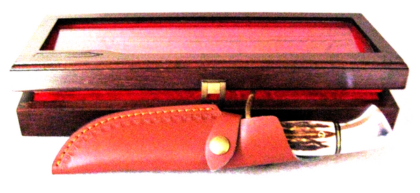 Rare BOWIE KNIFE Westmark 701 Stag Case WESTERN COLEMAN New Condition 1984