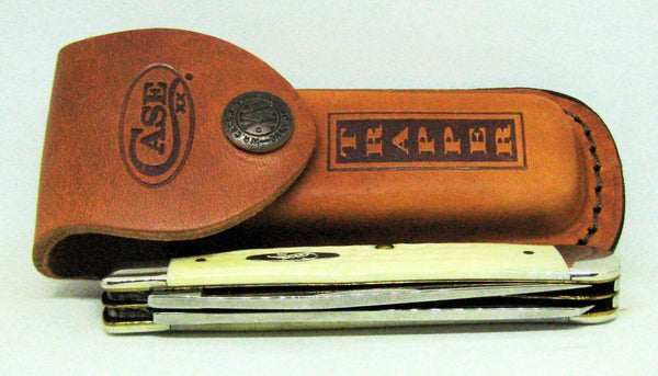 Case XX SS USA Natural Trapper 00279 New in Box Vintage 2003 NEW Knife & Sheath