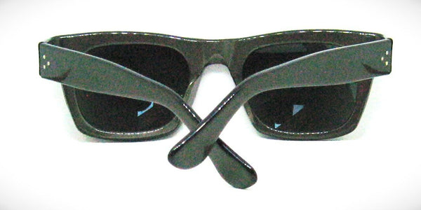 Ray-Ban NOS USA Vintage B&L 60s Plainsman Wayfarer SpaceGray New Rare Sunglasses