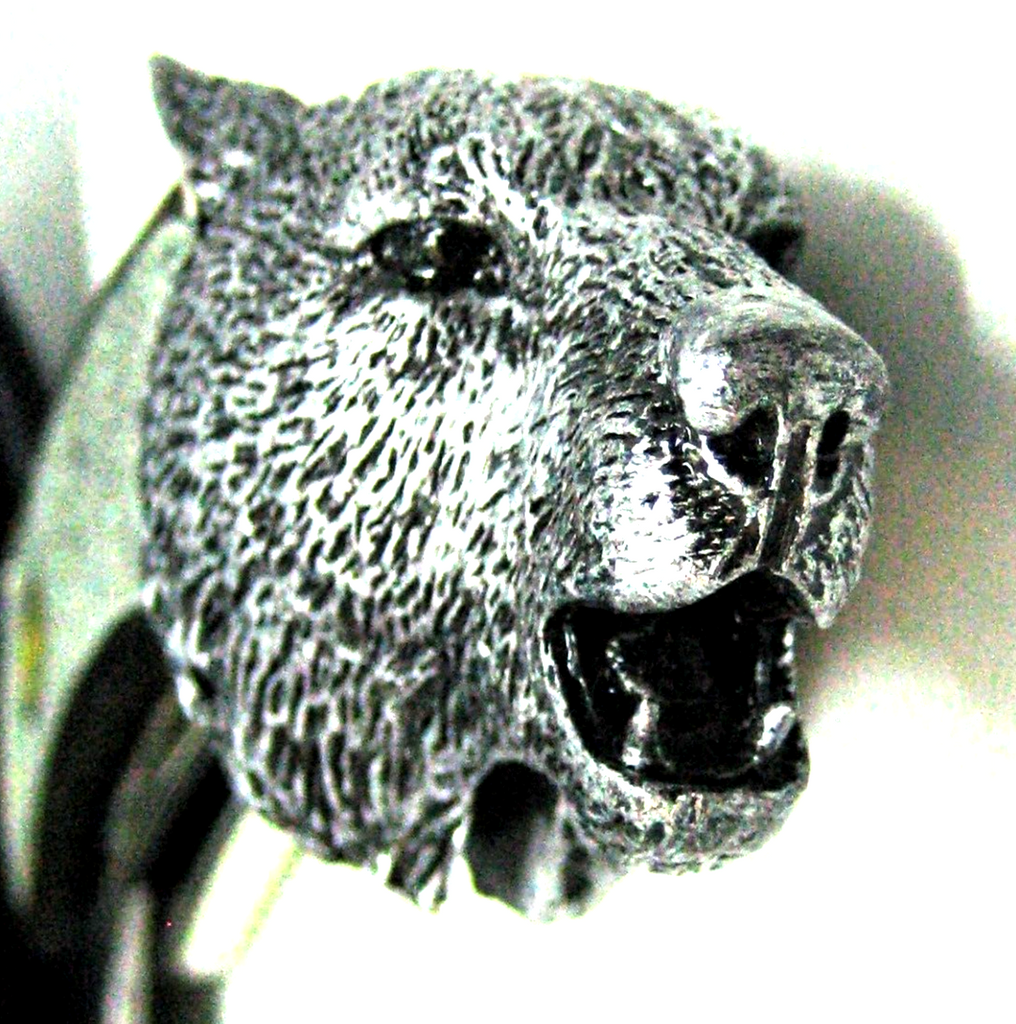 *NOS Vintage 1980s Franklin Mint USA Howling Moon Wolf New Knife & pouch