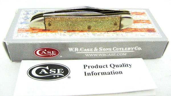 CASE XX NOS Vintage Centennial 1889-1989 Peanut Gold Dust New In Box Knife GS220