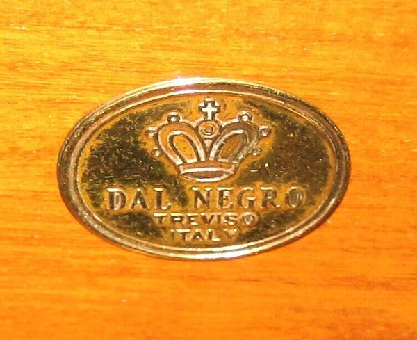 Dal Negro NOS Vintage 1960s Poker Black Jack Gambling chips New in Box Hardwood