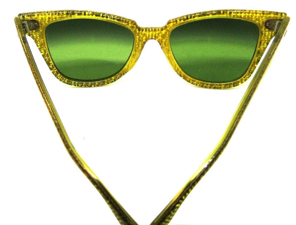 Vintage Ray-Ban USA NOS 1940/50 B&L Rare TGM RB-3 Rim-Wayfarer Sunglasses & Case