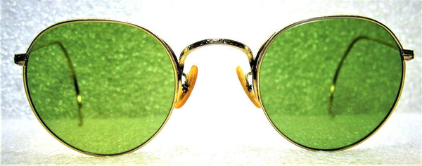 Vintage Bausch & Lomb USA 1940s WWII 12k GF Ray-Ban RB-3 Mint Sunglasses & Case - Vintage Sunglasses