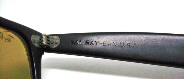 Ray-Ban USA Vintage B&L Wayfarer II W0673 RB-50 Matte Black Nr.Mint Sunglasses