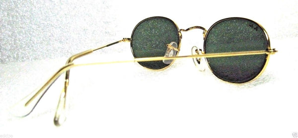 Ray-Ban USA NOS Vintage B&L Oval Lennon Styl W0976 Classic Metals New Sunglasses - Vintage Sunglasses