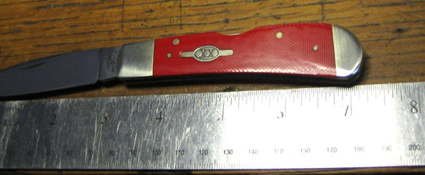 New CASE XX Bose Red 2021 G-10 Smooth Tribal Lock - New In Box