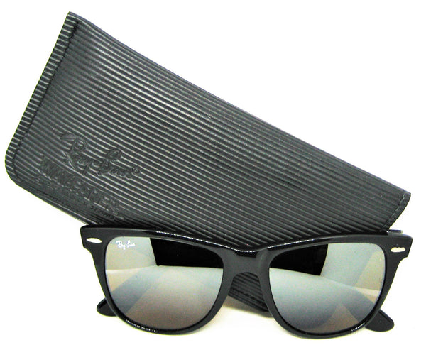 Ray-Ban USA NOS Vintage B&L Wayfarer II W0758 TGM B15 Ebony NewInBox Sunglasses - Vintage Sunglasses
