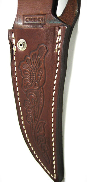 NOS Rare CASE XX Handmade USA Kodiak Bowie Knife 11" w/ Stag Handle & Org Sheath