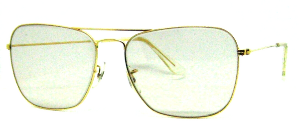 Ray-Ban USA Vintage NOS 60s B&L Aviator Caravan Blue Changeable Photo Sunglasses