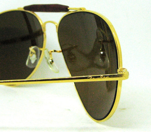 Ray-Ban USA NOS Vintage 80s B&L Aviator Tortuga TGM Outdoorsman New Sunglasses