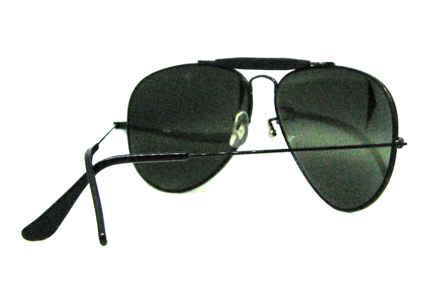 Ray-Ban Vintage 90s USA B&L Aviator DGM G-31 Black Chrome 62-14 Mint Sunglasses