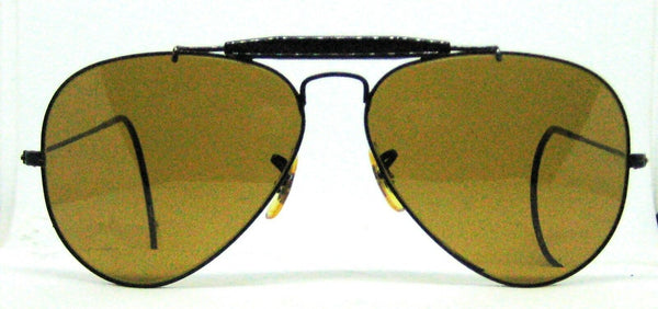 Ray-Ban USA B&L Aviator Chromax 58mm 4-Driving Black Chrome Excellent Sunglasses