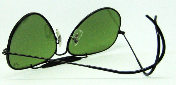 Ray-Ban USA 1980s Vintage B&L NOS Aviator RB-3 Outdoorsman Black New Sunglasses