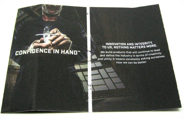 CRKT Burnley Buku Frame Lock Knife Colombia River 2460 NOS Vintage Discontinued