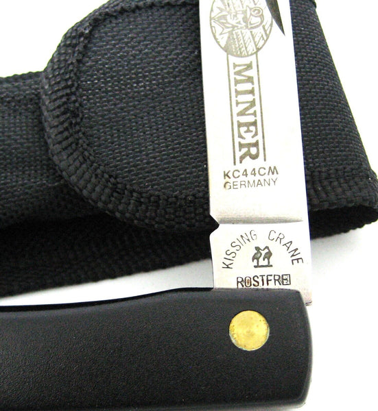 Vintage NOS Kissing Crane Rostfrei Coal Miner KC44CM New Pocket Knife Germany