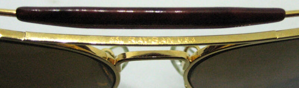 Ray-Ban USA NOS Vintage 80s B&L Aviator Tortuga TGM Outdoorsman New Sunglasses