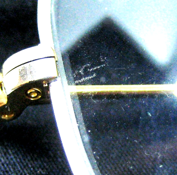 Ray-Ban USA Vintage 1990s NOS B&L Aviator Precious Metals Changeable Sunglasses