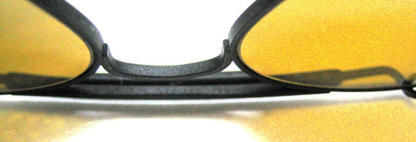 Ray-Ban USA B&L NOS Aviator Chromax 58mm 4-Driving Matte Black New Sunglasses