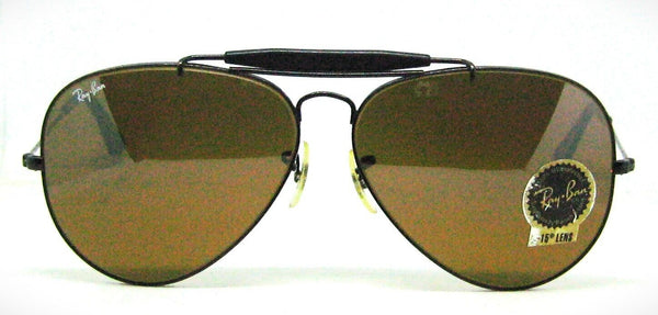 Ray-Ban USA NOS Vintage 1980s B&L Aviator Driver TGM Outdoorsman New Sunglasses