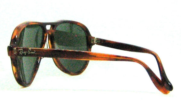 Ray-Ban USA Vintage 1980s B&L Aviator 58mm G-15 Vagabond Mint Sunglasses & Case