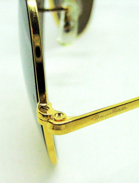 Ray-Ban USA NOS Vintage 80s B&L Aviator Tortuga TGM Outdoorsman New Sunglasses