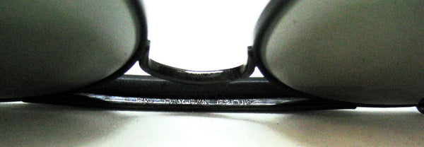 Ray-Ban Vintage 90s USA B&L Aviator DGM G-31 Black Chrome 62-14 Mint Sunglasses