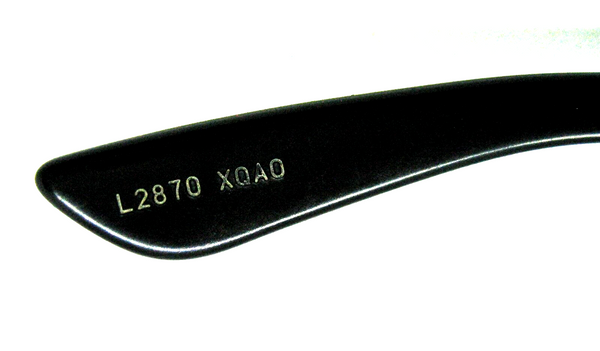 Ray-Ban USA Vintage B&L 80s Balorama L2870 Ebony Dirty Harry MIB Xlnt Sunglasses