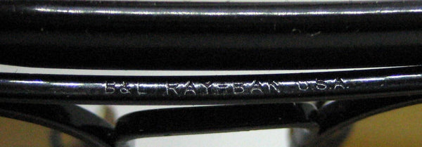 Ray-Ban USA B&L Aviator Chromax 58mm 4-Driving Black Chrome Excellent Sunglasses