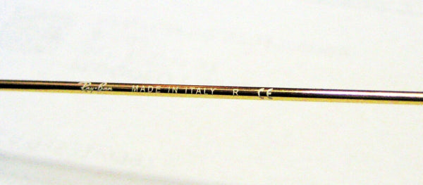 Ray-Ban Italy 55-15 mm Aviator Pilot Caravan G-15 Nr. Mint RB3136 Sunglasses