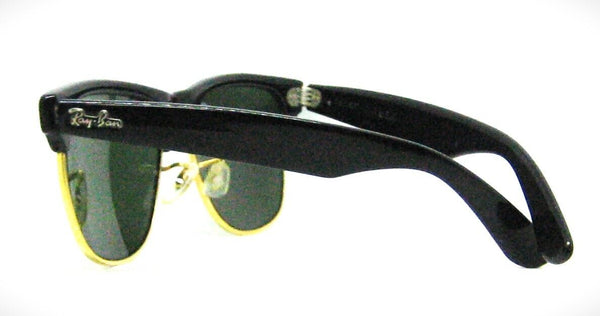 Ray-Ban USA 1990s Vintage B&L Wayfarer  Max Ebony W1272 Excellent Sunglasses