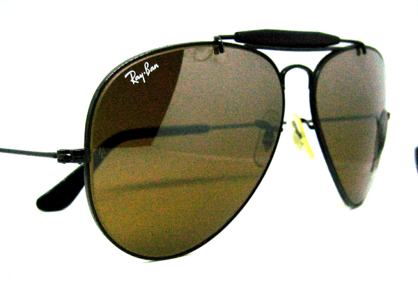 Ray-Ban USA NOS Vintage 1980s B&L Aviator Driver TGM Outdoorsman New Sunglasses