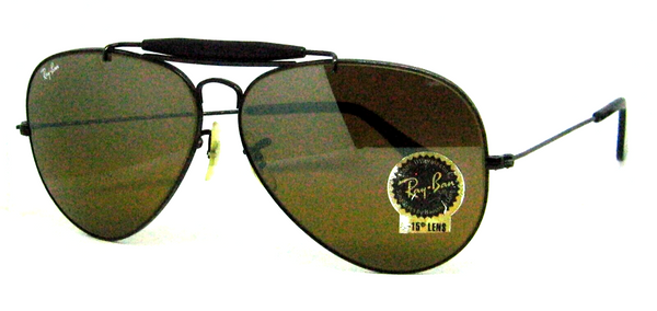 Ray-Ban USA NOS Vintage 1980s B&L Aviator Driver TGM Outdoorsman New Sunglasses