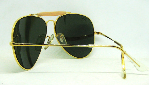 Ray-Ban USA B&L NOS Diamond Hard Aviator Outdoorsman II Bravura Deep Groove Sunglasses