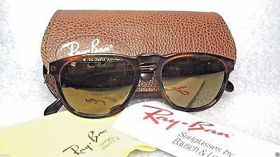 RAY-BAN NOS VINTAGE B&L GATSBY Sty-2 *DIAMOND HARD SURVIVOR W1517 NEW SUNGLASSES - Vintage Sunglasses 